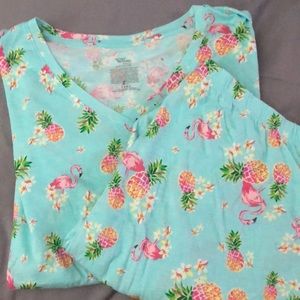 Cute lightweight summer pj set. New with tags.